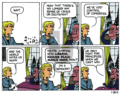 Ted Rall on Monday January 28, 2013 Comic Strip