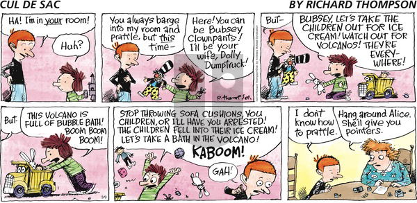 Cul de Sac on Sunday March 9, 2025 Comic Strip