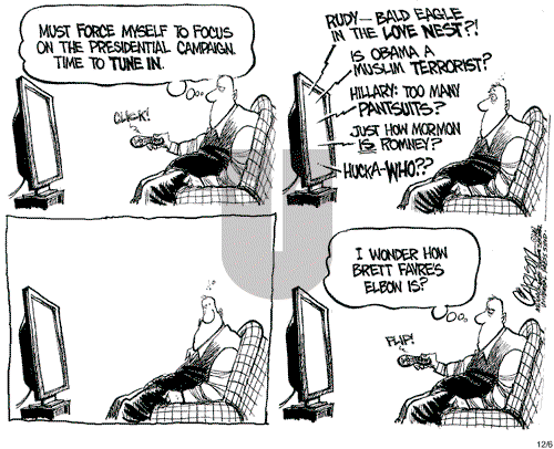 Stuart Carlson on Thursday December 6, 2007 Comic Strip
