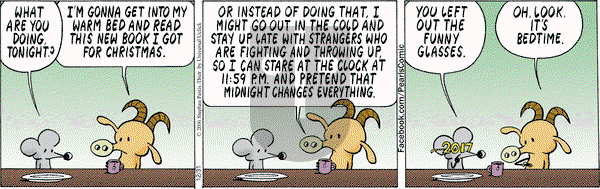 Pearls Before Swine on Saturday December 31, 2016 Comic Strip
