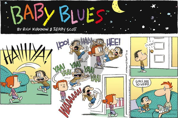 Baby Blues on Sunday June 15, 2014 Comic Strip