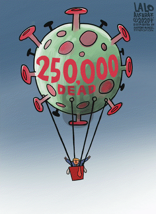 Lalo Alcaraz on Thursday November 19, 2020 Comic Strip