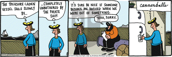 Overboard on Wednesday February 20, 2019 Comic Strip