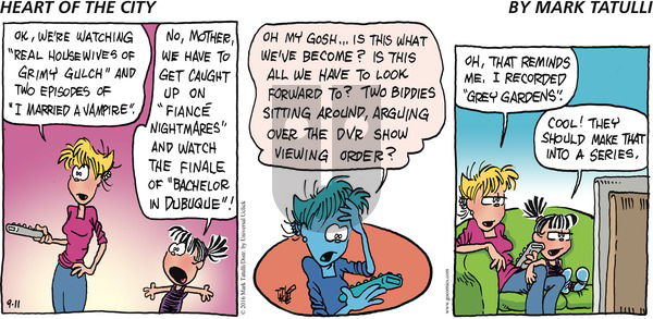 Heart of the City on Sunday September 11, 2016 Comic Strip