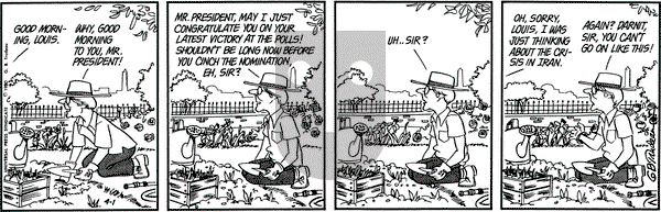 Doonesbury on Tuesday April 1, 1980 Comic Strip