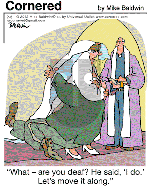 Cornered on Friday February 3, 2012 Comic Strip