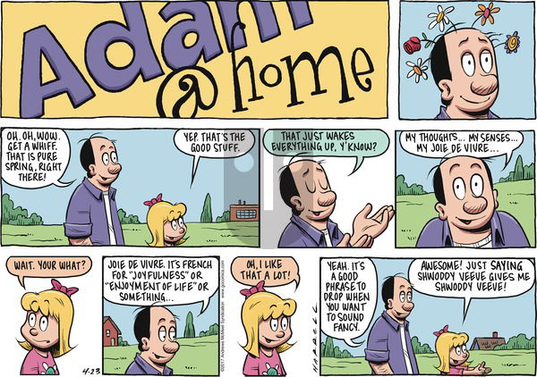Adam@Home on Sunday April 23, 2017 Comic Strip