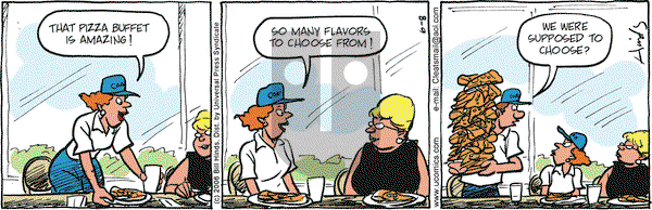 Cleats on Thursday June 8, 2006 Comic Strip