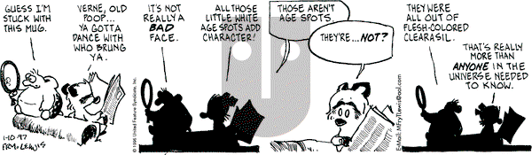 Over the Hedge on Friday January 10, 1997 Comic Strip