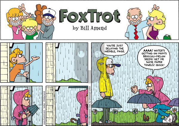 FoxTrot on Sunday April 20, 2014 Comic Strip