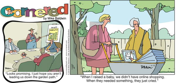Cornered on Sunday April 15, 2018 Comic Strip