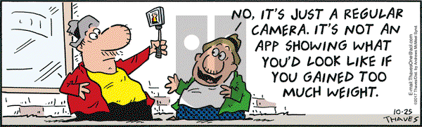 Frank and Ernest on Wednesday October 25, 2017 Comic Strip
