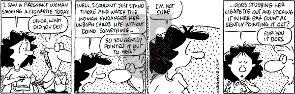 Baby Blues on Friday March 24, 1995 Comic Strip