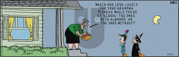 Grand Avenue on Tuesday October 31, 2023 Comic Strip