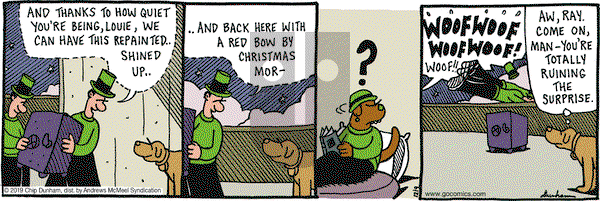 Overboard on Monday December 9, 2019 Comic Strip
