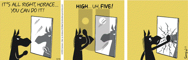 Dark Side of the Horse on Friday May 16, 2025 Comic Strip