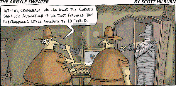 The Argyle Sweater on Sunday October 26, 2008 Comic Strip