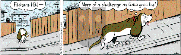 Fred Basset - Friday June 13, 2014 Comic Strip