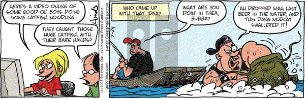 Cleats on Thursday July 24, 2008 Comic Strip