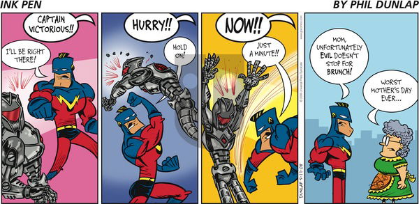 Ink Pen on Sunday May 11, 2008 Comic Strip