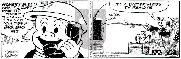 Nancy on Thursday May 20, 2004 Comic Strip