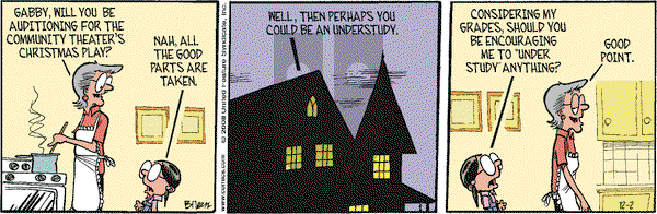 Grand Avenue on Tuesday December 2, 2008 Comic Strip