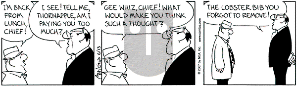 The Born Loser on Wednesday June 13, 2007 Comic Strip