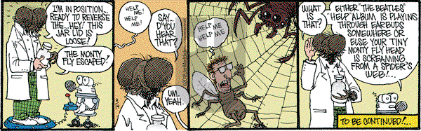 Monty on Wednesday March 14, 2018 Comic Strip