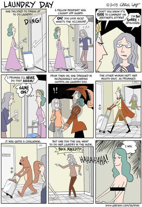 Lay Lines - Monday November 27, 2023 Comic Strip