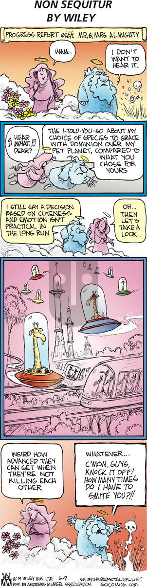 Non Sequitur on Sunday June 9, 2019 Comic Strip