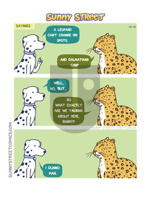 Sunny Street on Monday February 24, 2020 Comic Strip