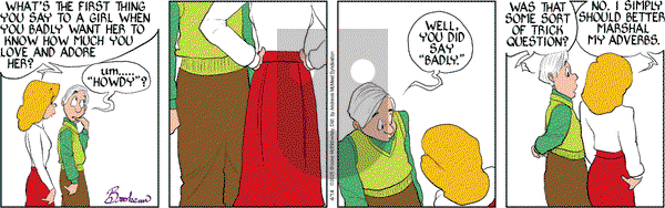 9 Chickweed Lane on Monday April 14, 2025 Comic Strip