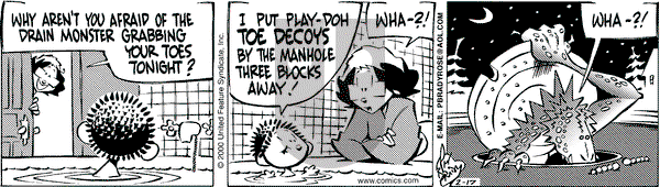 Rose is Rose - Thursday February 17, 2000 Comic Strip