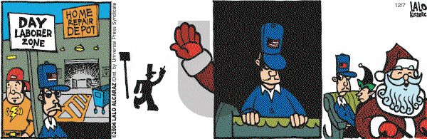 La Cucaracha on Tuesday December 7, 2004 Comic Strip