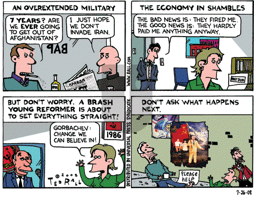 Ted Rall on Saturday July 26, 2008 Comic Strip