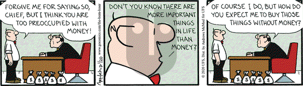 The Born Loser on Monday January 20, 2020 Comic Strip