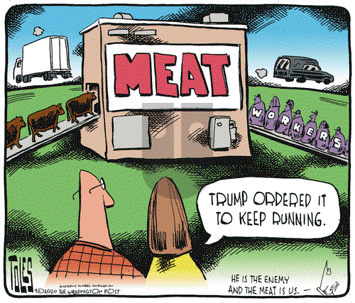 Tom Toles on Thursday April 30, 2020 Comic Strip
