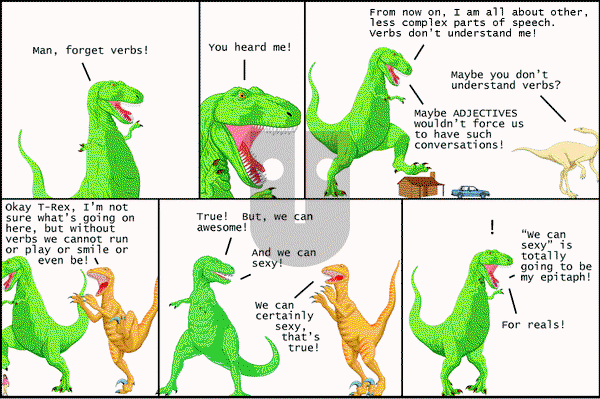 Dinosaur Comics - Monday August 4, 2014 Comic Strip