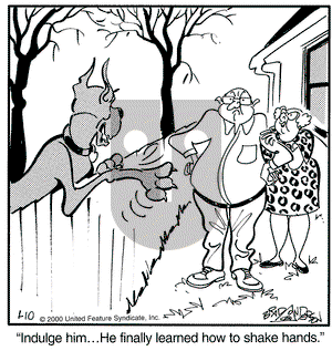 Marmaduke on Monday January 10, 2000 Comic Strip