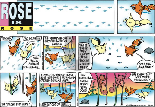 Rose is Rose on Sunday December 6, 2015 Comic Strip