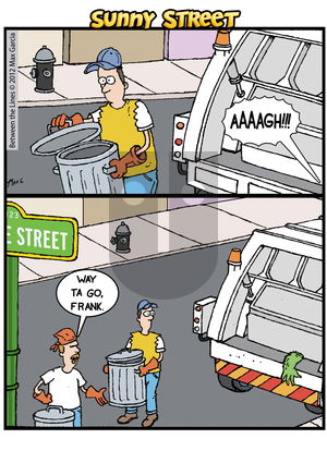 Sunny Street on Monday August 25, 2014 Comic Strip
