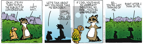 Over the Hedge on Thursday May 21, 2015 Comic Strip