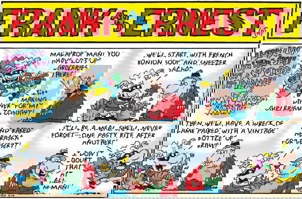 Frank and Ernest - Sunday August 14, 2011 Comic Strip