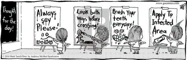Lio on Saturday March 31, 2018 Comic Strip