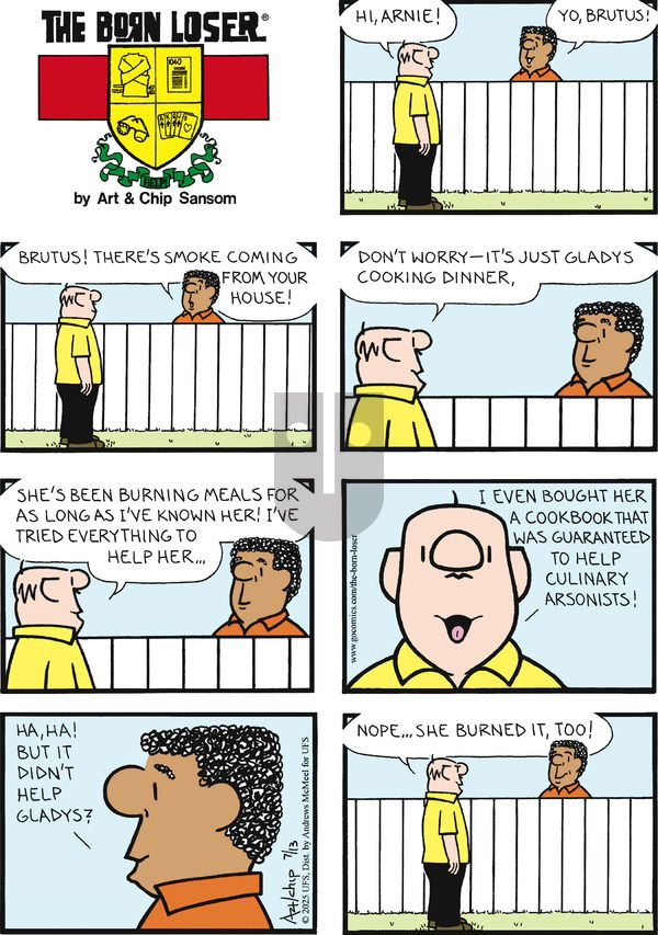 The Born Loser on Sunday July 13, 2025 Comic Strip
