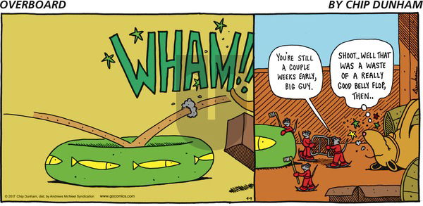 Overboard on Sunday April 9, 2017 Comic Strip