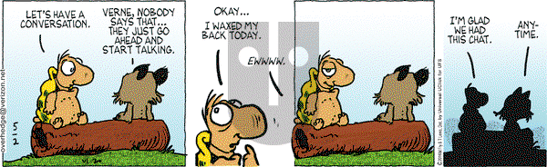 Over the Hedge on Monday May 2, 2016 Comic Strip
