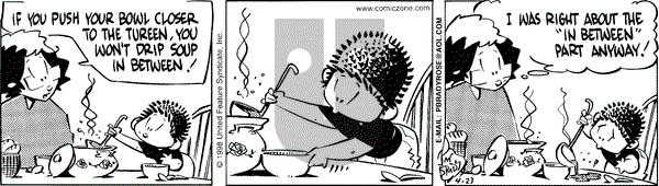 Rose is Rose - Thursday April 23, 1998 Comic Strip