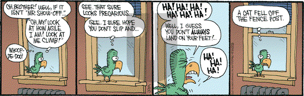 Monty on Thursday May 15, 2014 Comic Strip