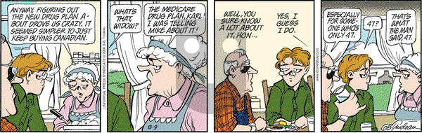 Doonesbury on Wednesday August 9, 2006 Comic Strip